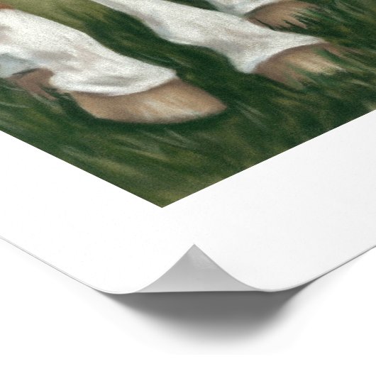 Bella Sara Leonardo en Sarah - print (Hoek)