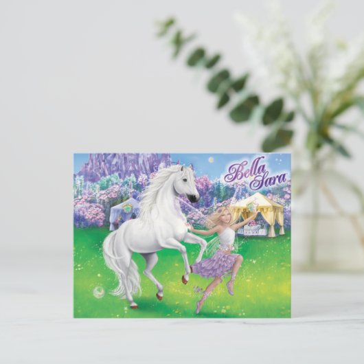 Bella & Sara Moonfairies Briefkaart (Staand voorkant)