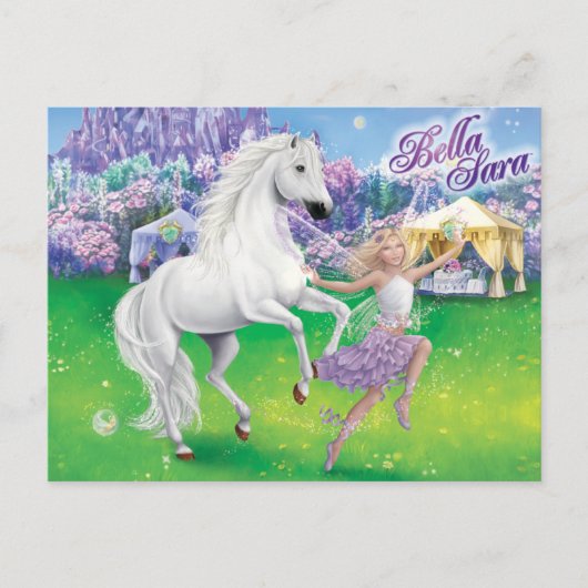 Bella & Sara Moonfairies Briefkaart (Voorkant)