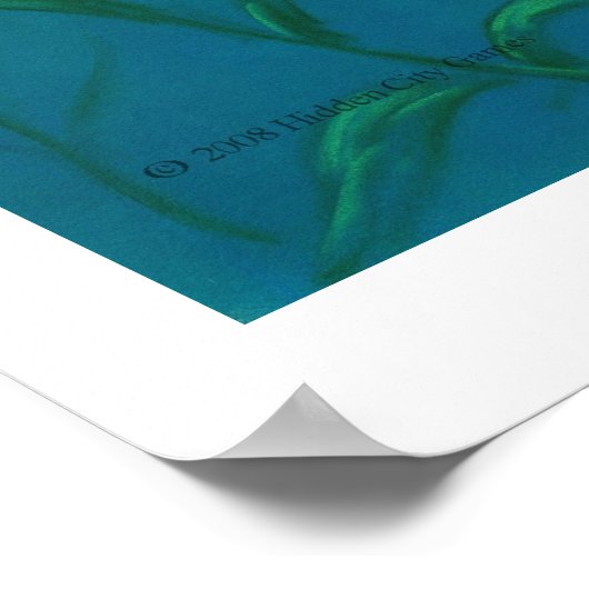 Bella Sara Obrylin - gedrukt Poster (Hoek)