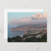 "Bella Sorrento" Italiaans kustgebied Briefkaart (Voorkant / Achterkant)