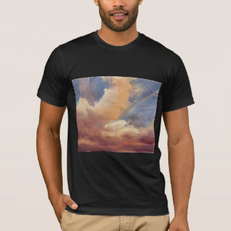 Bella + T-shirt met dramatische wolken