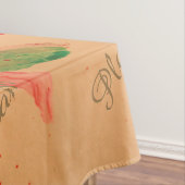 Bella tafelkleed met rood (Voorbeeld)