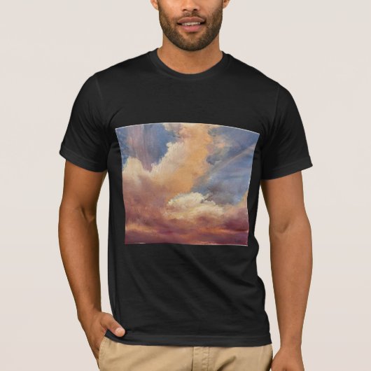 Bella + Tshirt with Dramatic Clouds (Voorkant)