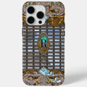 Bella Verre French Girly VII Monogram Case-Mate iPhone Case (Achterkant)