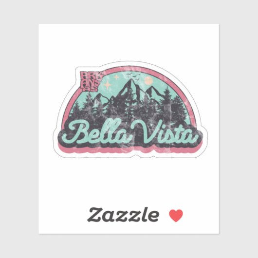 Bella Vista, Arkansas Sticker (Vel)