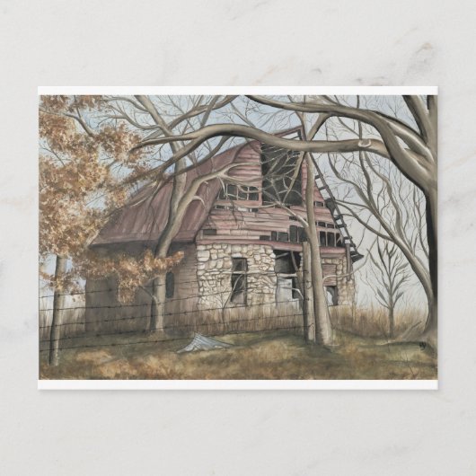 Bella Vista Barn Briefkaart (Voorkant)