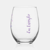 Bella Wijnglas Zonder Voet (Achterkant)