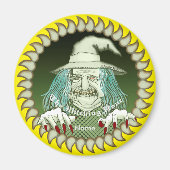 Bella Witch Gezichtsmagneet Magneet (Voorkant)