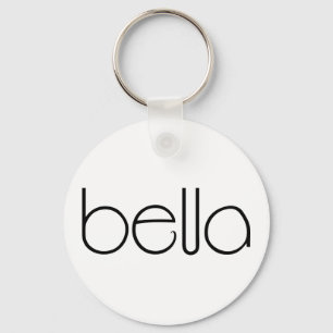 Bella zwarte Sleutelhanger