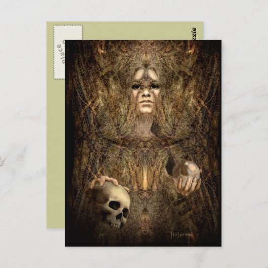 Bella'donna Briefkaart (Voorkant / Achterkant)