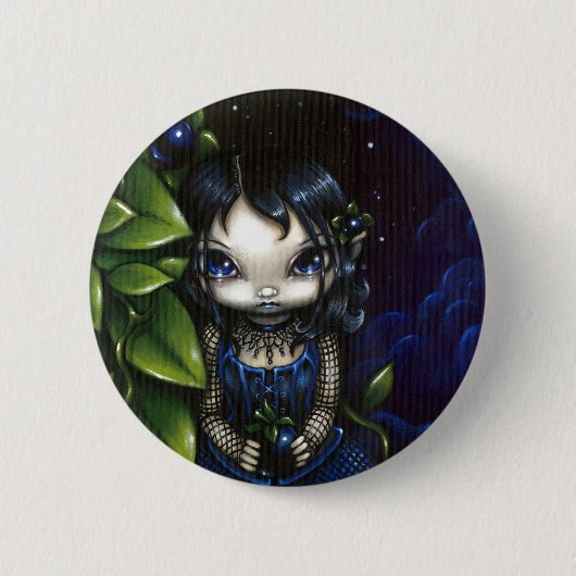 "Belladonna's Gift"-Button Ronde Button 5,7 Cm (Voorkant)