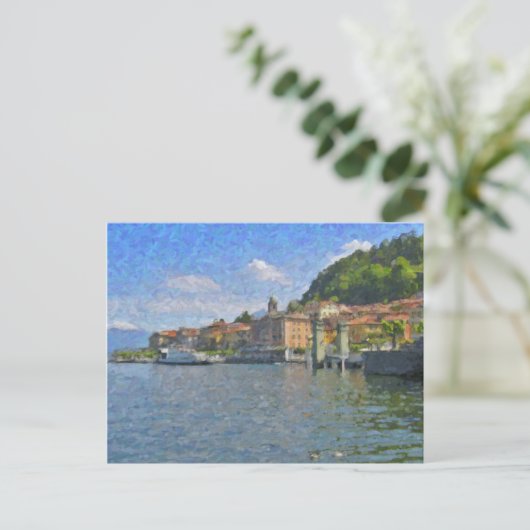 Bellagio, Comomeer Briefkaart (Staand voorkant)
