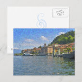 Bellagio, Comomeer Briefkaart (Voorkant / Achterkant)