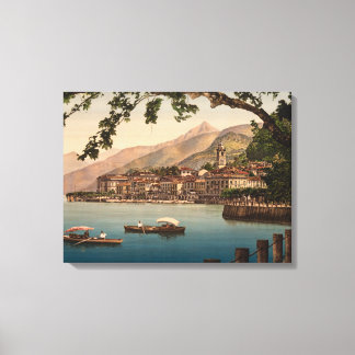 Bellagio I, Lake Como, Lombardije, Italië Canvas Afdruk