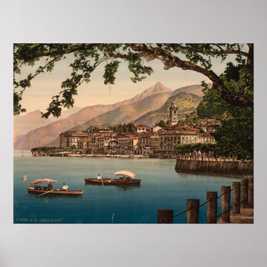 Bellagio I, Lake Como, Lombardije, Italië Poster (Voorkant)