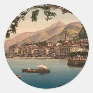 Bellagio I, Lake Como, Lombardije, Italië Ronde Sticker
