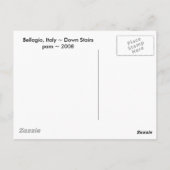 Bellagio, Italië ~ Beneden Briefkaart (Achterkant)