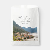 Bellagio Italië bruiloft gunst dank u Bedankzakje (Voorkant)