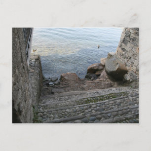 Bellagio, Italië ~ Down Stairs Briefkaart