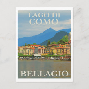 Bellagio Italië Poster Briefkaart