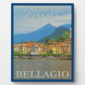 Bellagio Italië Poster Fotoplaat (Voorkant)