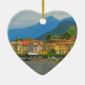 Bellagio Italië Poster Keramisch Ornament (Voorkant)
