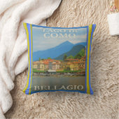 Bellagio Italië Poster Kussen (Deken)