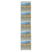 Bellagio Italië Poster Table Runner Korte Tafelloper (Voorkant)