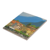 Bellagio Italië Poster Tegeltje (Zijkant)