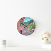 Bellagio, Italië Wall Clock Ronde Klok (Huis)