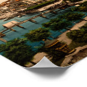 Bellagio Lake Como Italië Poster (Hoek)