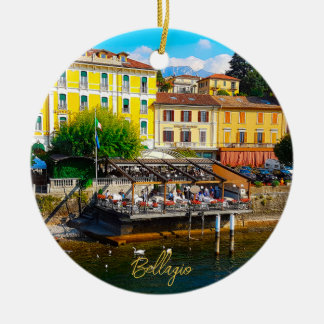 Bellagio Lombardije Meer van Como Italië Waterfron Keramisch Ornament