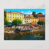 Bellagio LombardMeer Como Italië Waterfront Briefkaart (Voorkant)