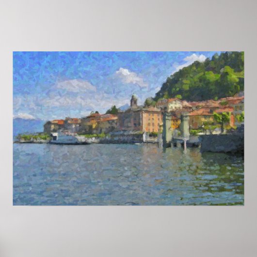Bellagio, Meer van Como Poster (Voorkant)