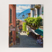 Bellagio, oude stadscentrum (meer van de Como, Ita Legpuzzel (Verticaal)