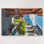 Bellagio, oude stadscentrum (meer van de Como, Ita Legpuzzel (Horizontaal)