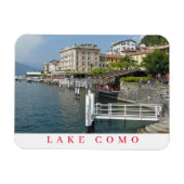 Bellagio pier uitzicht koelkastmagneet magneet (Horizontaal)