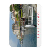 Bellagio pier uitzicht koelkastmagneet magneet (Verticaal)