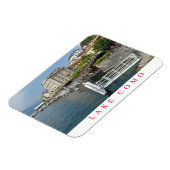 Bellagio pier uitzicht koelkastmagneet magneet (Linkerzijde)