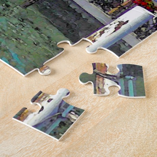 Bellagio Square Puzzle Legpuzzel (Zijkant)