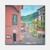 Bellagio Street, Italië - Magnet (Voorkant)