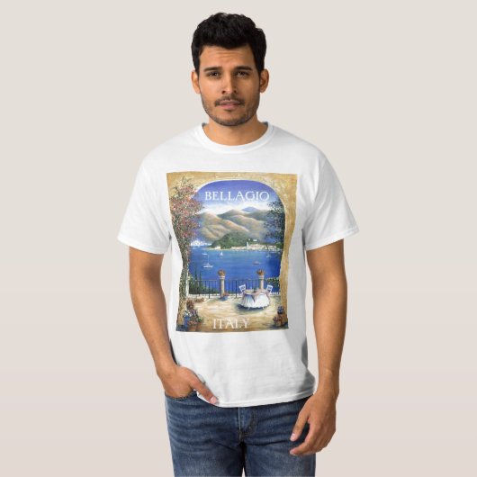 Bellagio uit de Terrace T-shirt (Voorkant volledig)