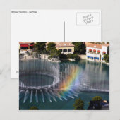 Bellagion Fountains 4, Las Vegas Briefkaart (Voorkant / Achterkant)