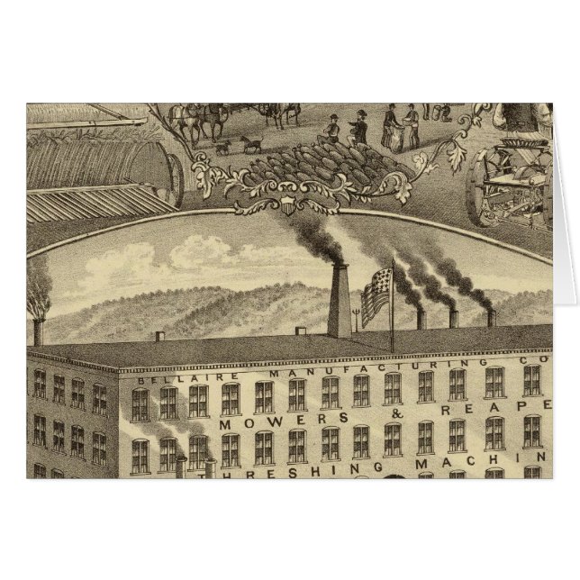 Bellaire Manufacturing Company Bellaire, Ohio (Voorkant Horizontaal)