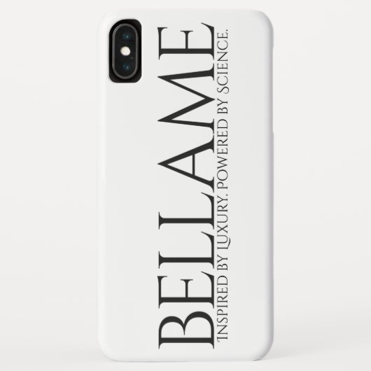 Bellame Hoesje-Mate Barely daar iPhone XS Max Case-Mate iPhone Case (Achterkant)