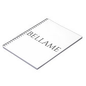 Bellame-laptop Notitieboek (Linkerzijde)