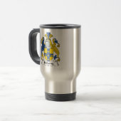 Bellamy Family Crest Reisbeker (Voorkant links)