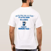 Bellarmine-Drink team T-shirt (Achterkant)