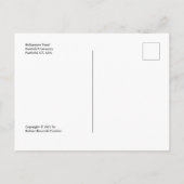 Bellarmine Pond, Fairfield University Briefkaart (Achterkant)